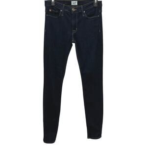 HUDSON Jeans Womens Size 27 Nico Super Skinny Mid-Rise Dark Wash Stretch
